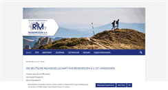 Desktop Screenshot of fachgesellschaft-reisemedizin.de